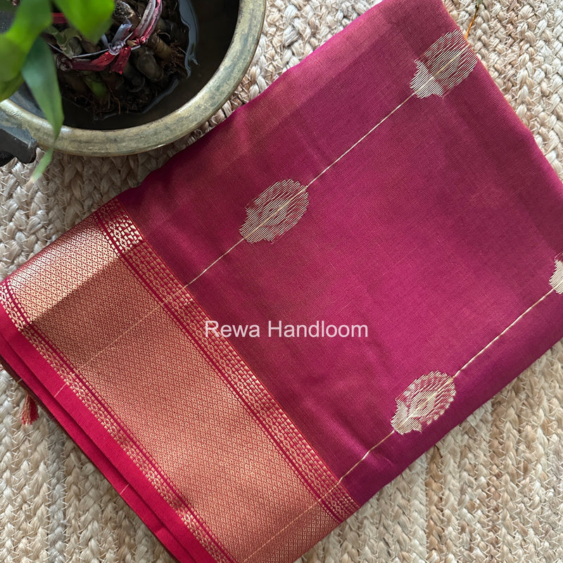 Maheshwari Magenta Shaded Butta Saree BLSS07