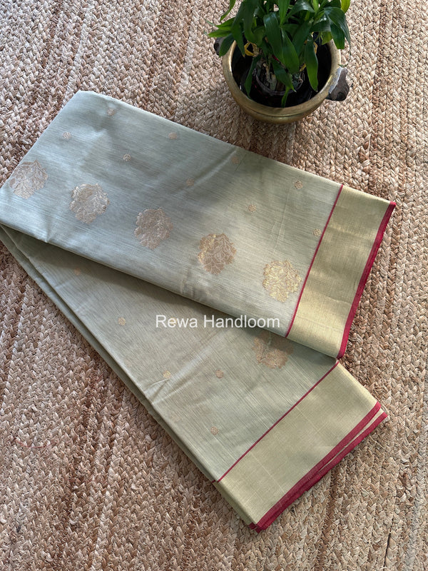 Chanderi Butta Silk Saree