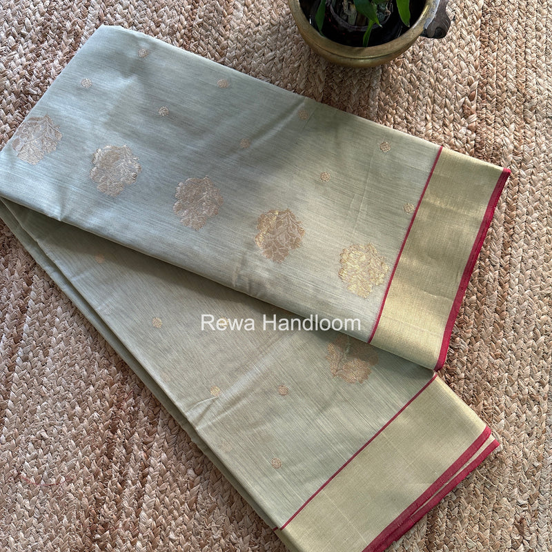 Chanderi Butta Silk Saree