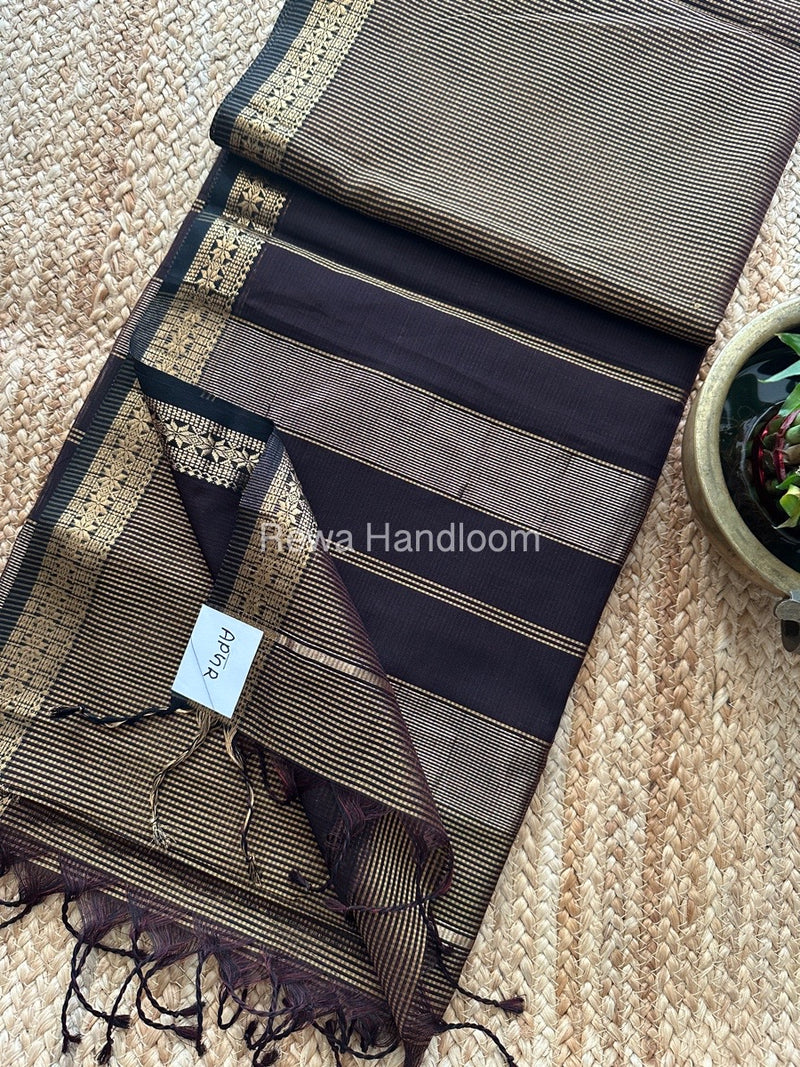 Maheshwari Garbha Reshami Silk Saree