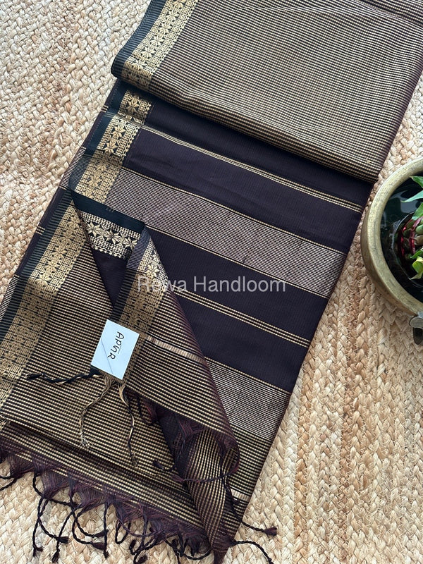 Maheshwari Garbha Reshami Silk Saree