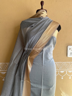 Maheshwari Grey Multicolour Dress Material RTP04