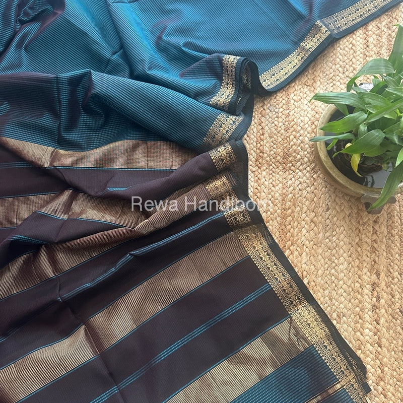 Maheshwari Garbha Reshami Silk Saree