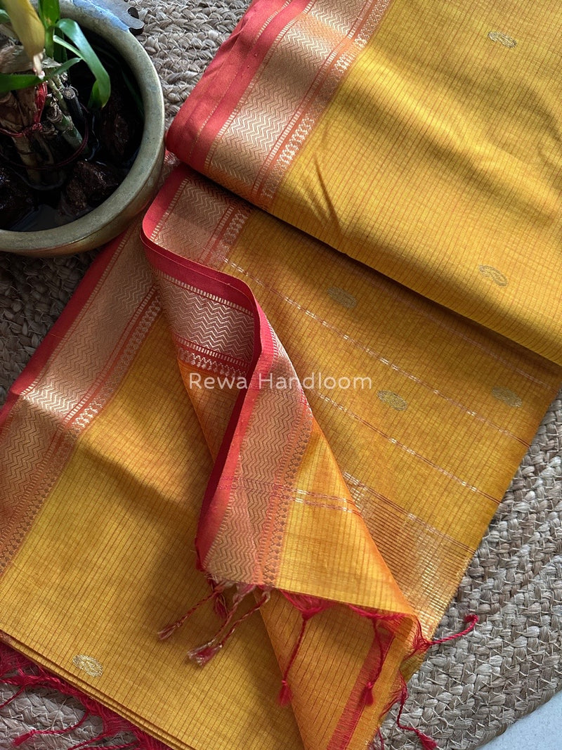 Maheshwari Zari Butti Saree