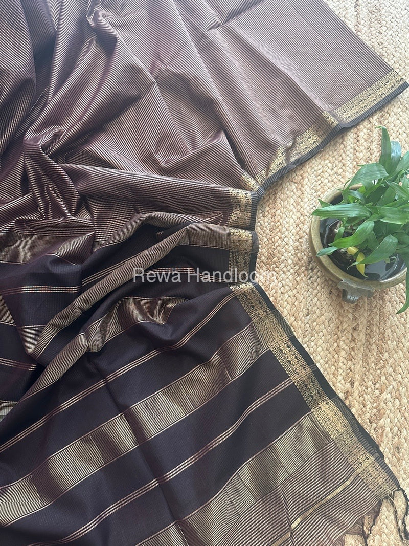 Maheshwari Garbha Reshami Silk Saree