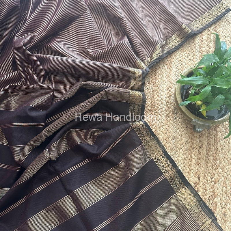 Maheshwari Garbha Reshami Silk Saree