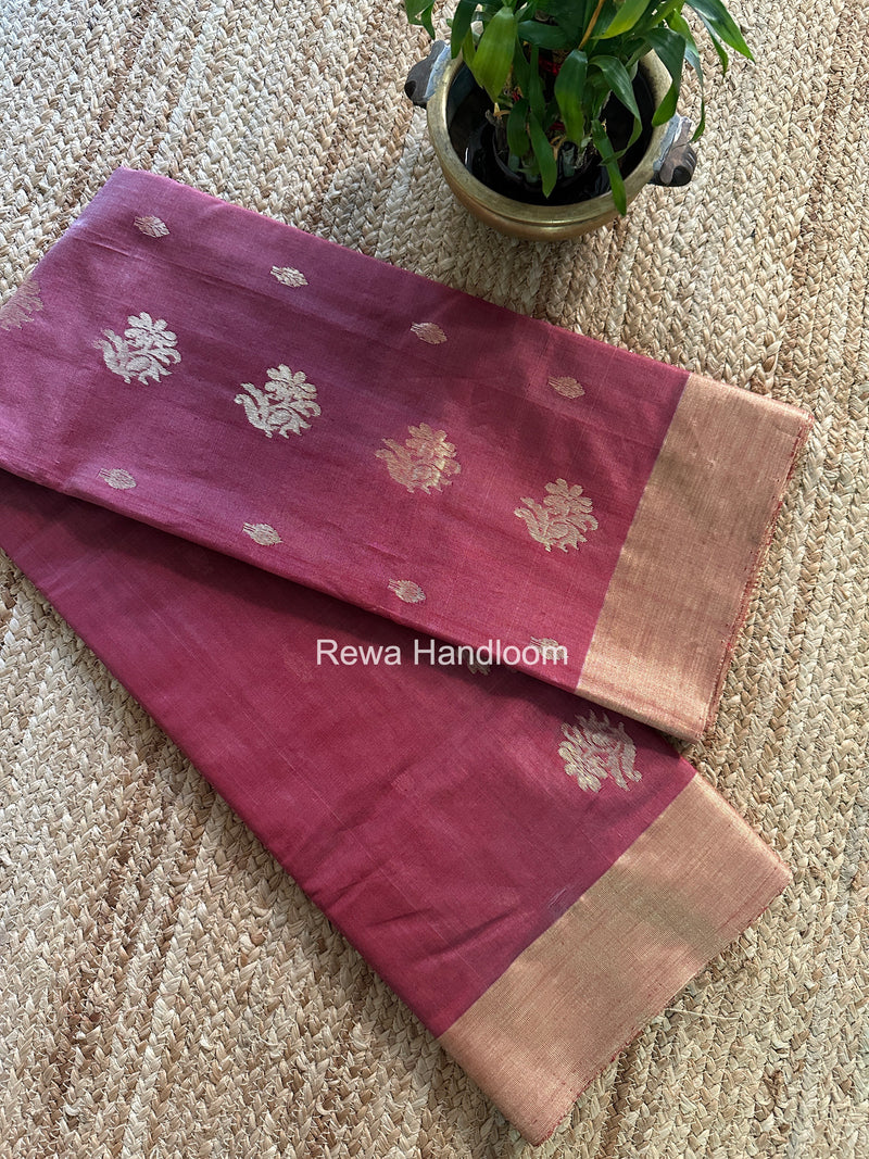 Chanderi Butta Silk Saree
