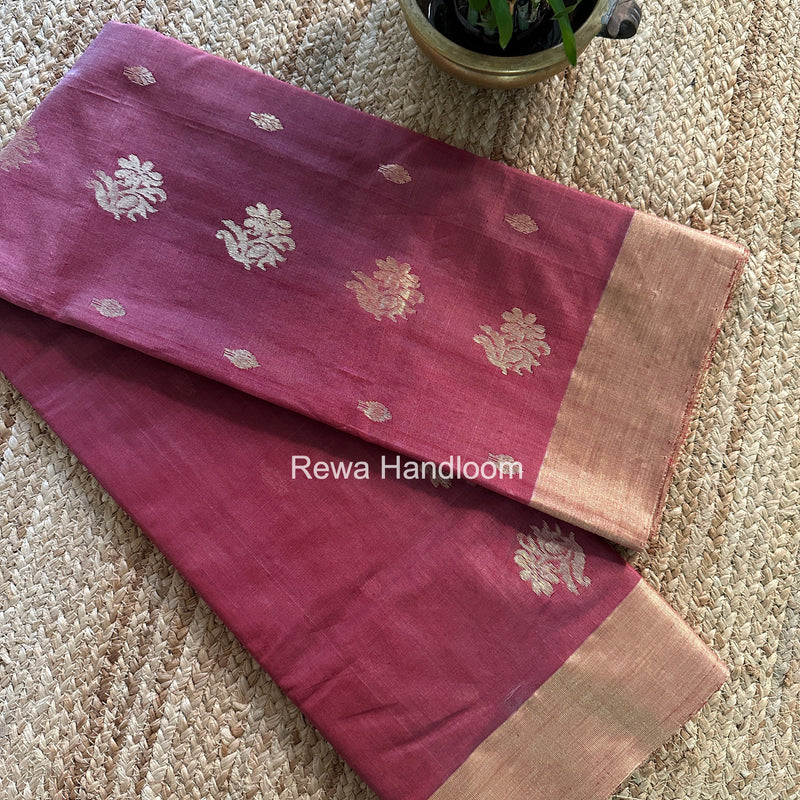 Chanderi Butta Silk Saree