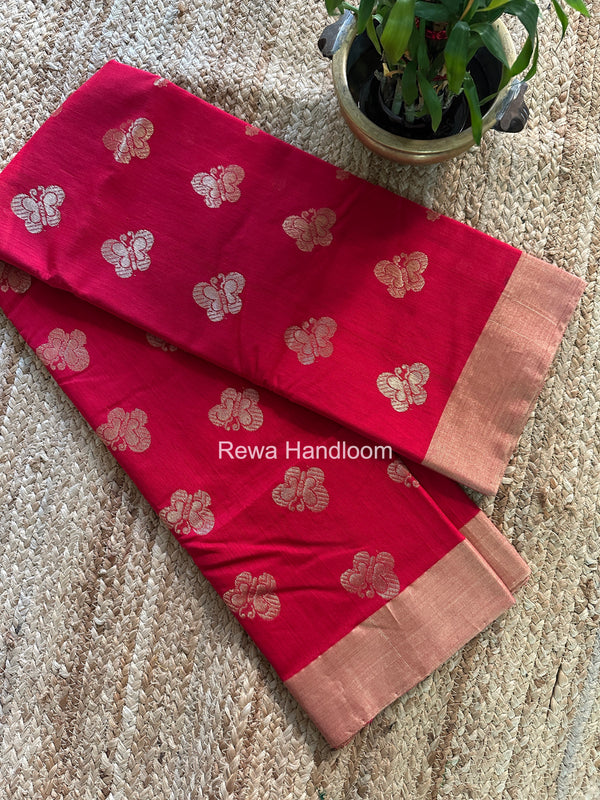 Chanderi Butta Silk Saree