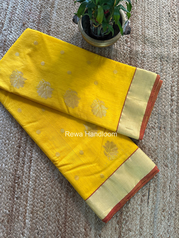 Chanderi Butta Silk Saree