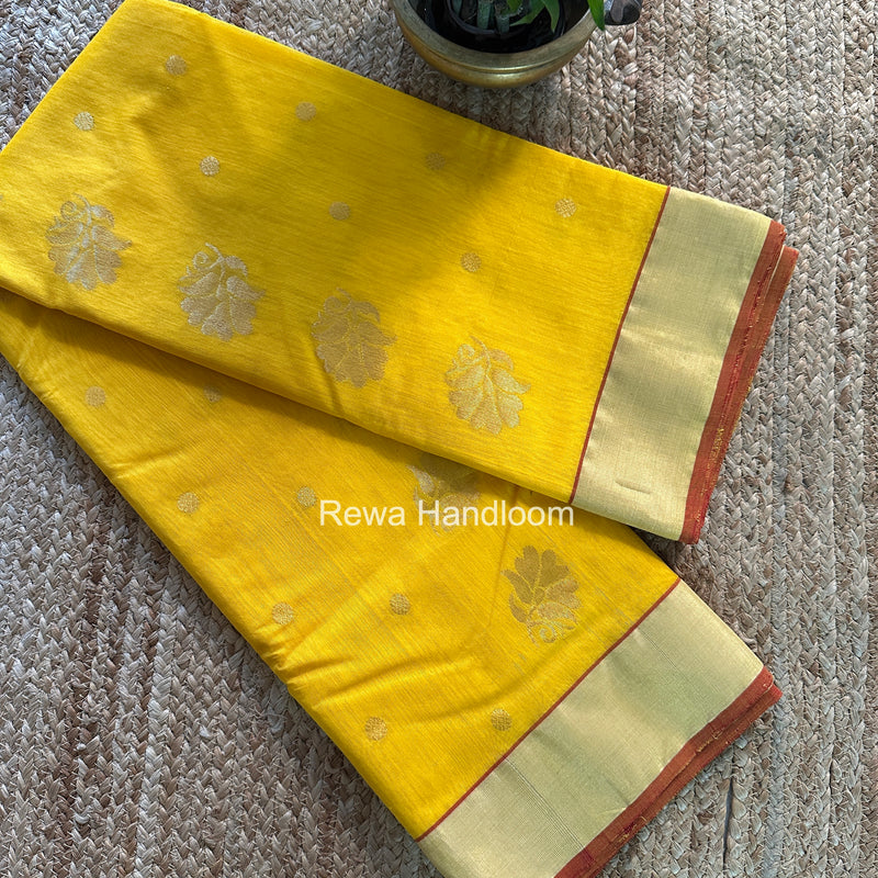 Chanderi Butta Silk Saree