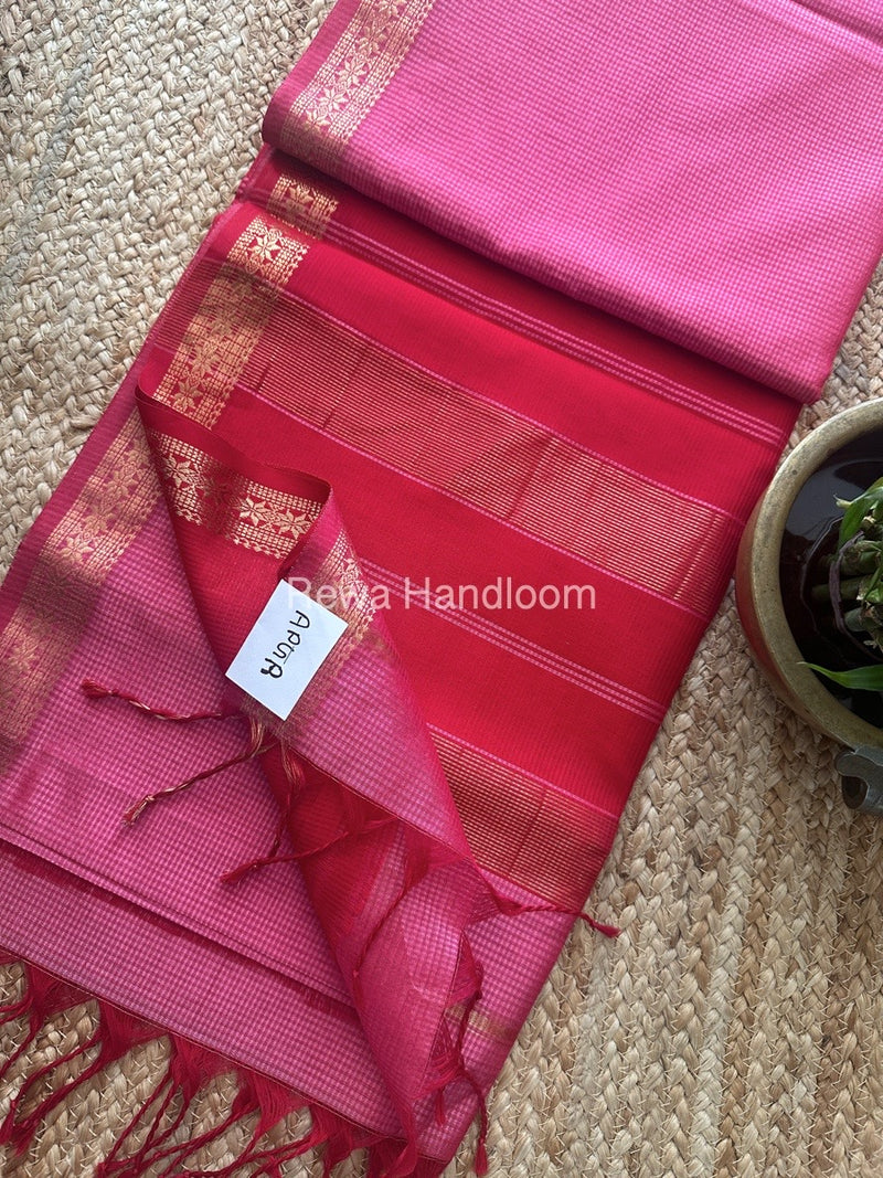 Maheshwari Garbha Reshami Silk Saree