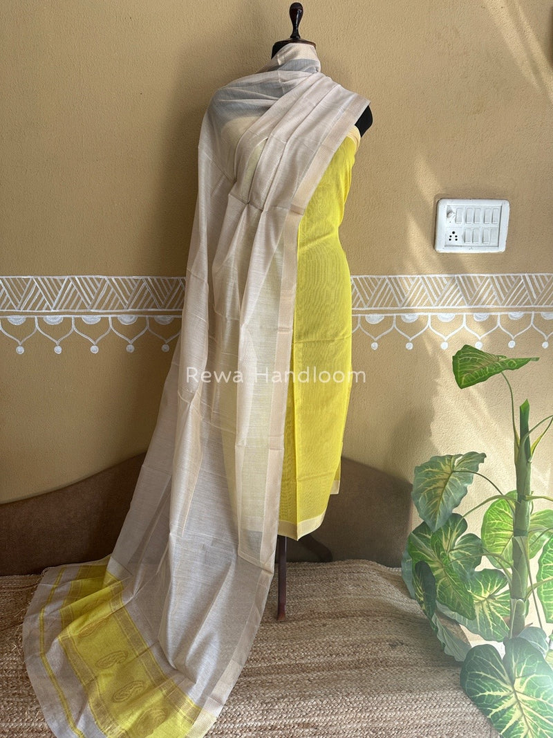 Maheshwari Tissue Buta Dress Material