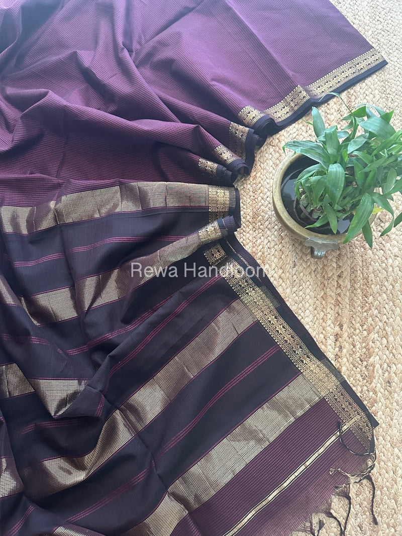Maheshwari Garbha Reshami Silk Saree