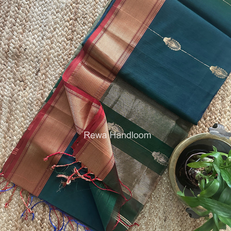 Maheshwari Shaded Butta Saree