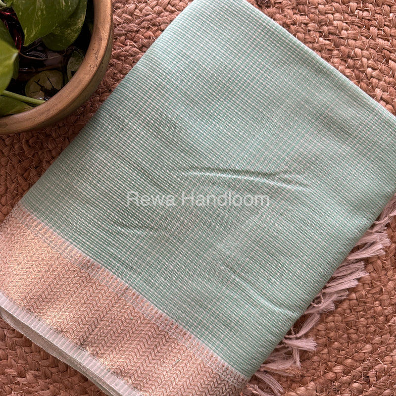  Zari Butti ~ Maheshwari Saree