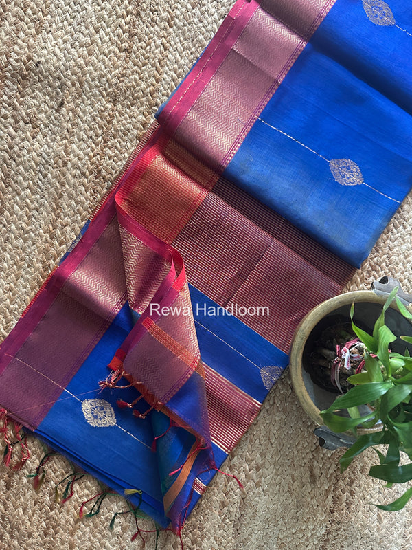 Maheshwari Shaded Butta Saree