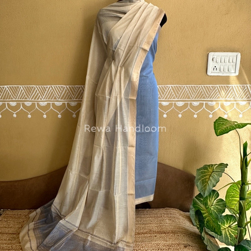 Maheshwari Tissue Buta  Dress Material
