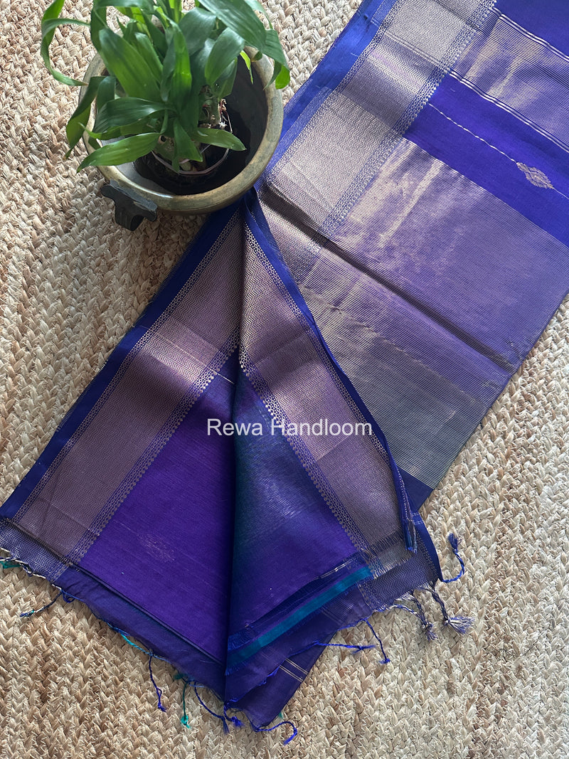 Maheshwari Violet Shaded Butta Saree BLSS033