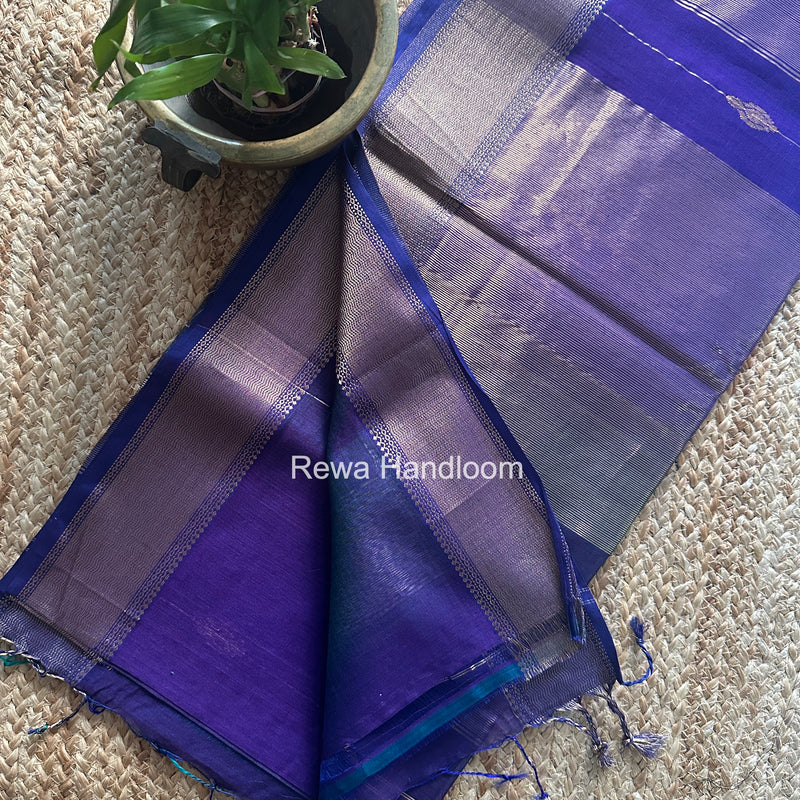 Maheshwari Violet Shaded Butta Saree BLSS033