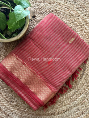  Zari Butti ~ Maheshwari Saree