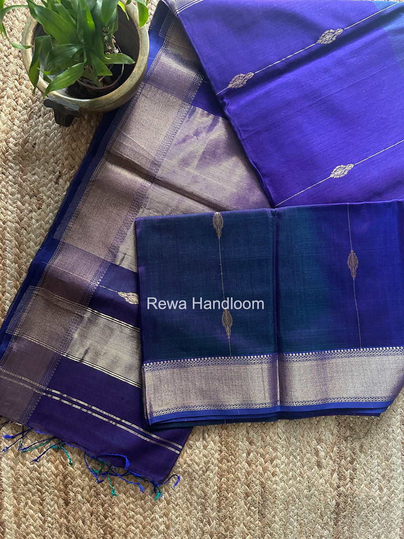 Maheshwari Violet Shaded Butta Saree BLSS033