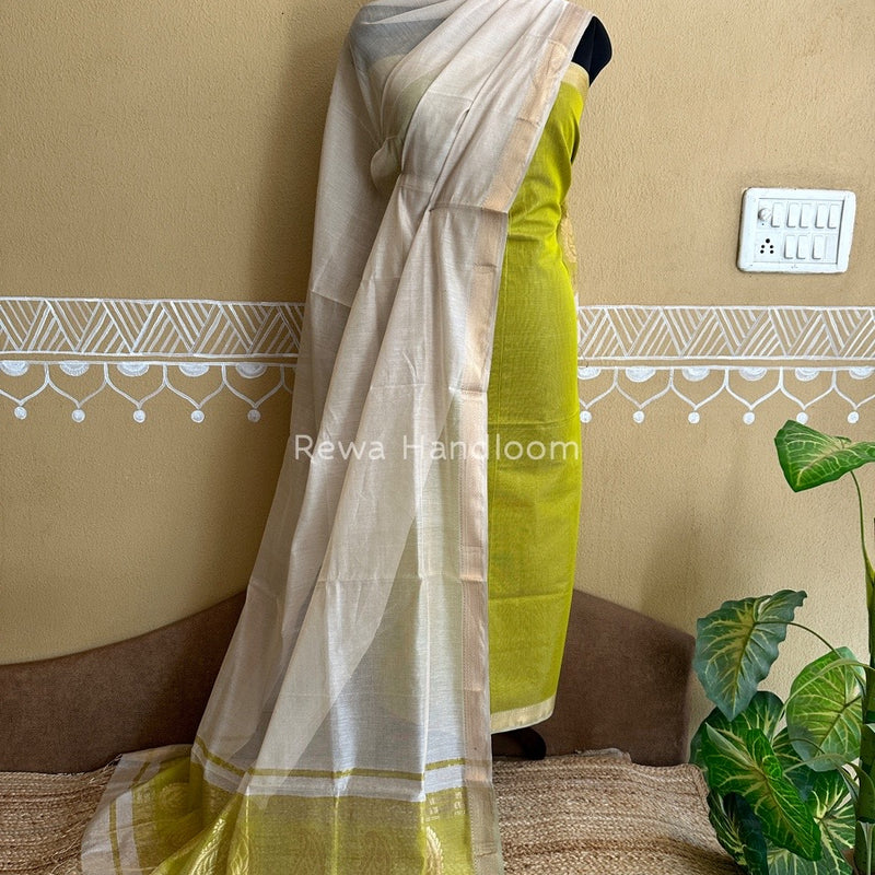Maheshwari Tissue Buta Dress Material