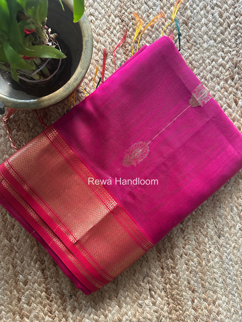 Maheshwari Rani Pink Shaded Butta Saree BLSS014