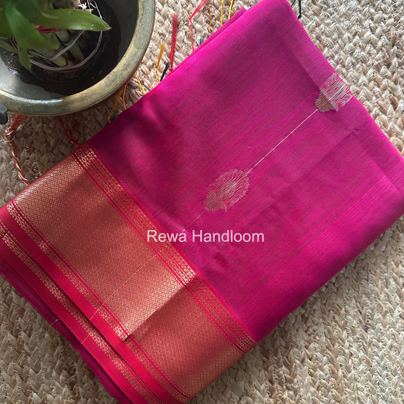 Maheshwari Rani Pink Shaded Butta Saree BLSS014