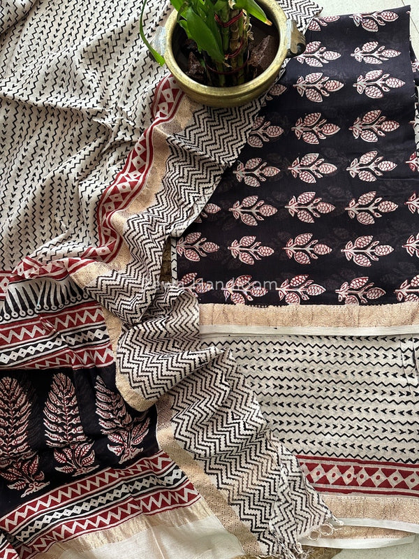 Maheshwari Bagh Print Suit
