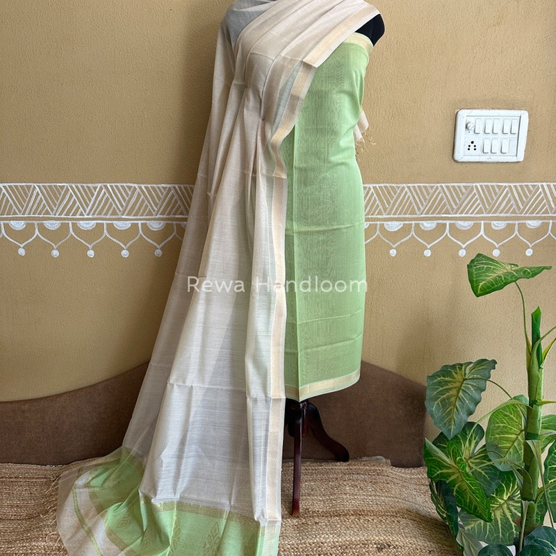 Maheshwari Tissue Buta Dress Material