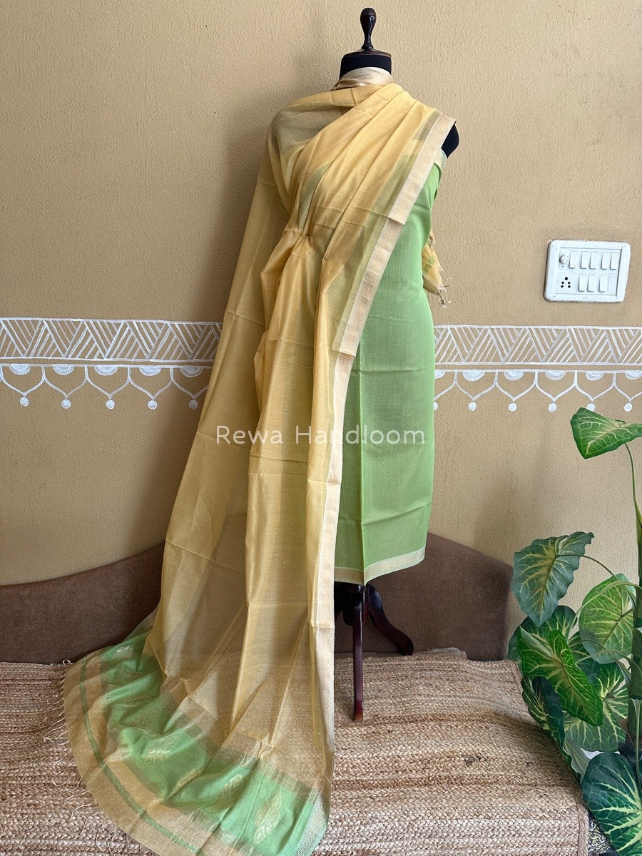 Maheshwari Tissue Buta Dress Material