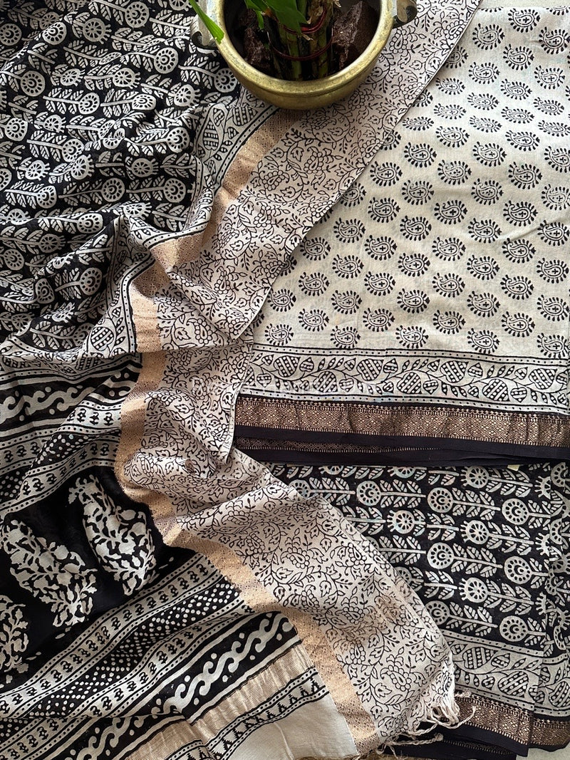 Maheshwari Bagh Print Suit