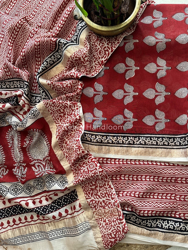 Maheshwari Bagh Print Suit