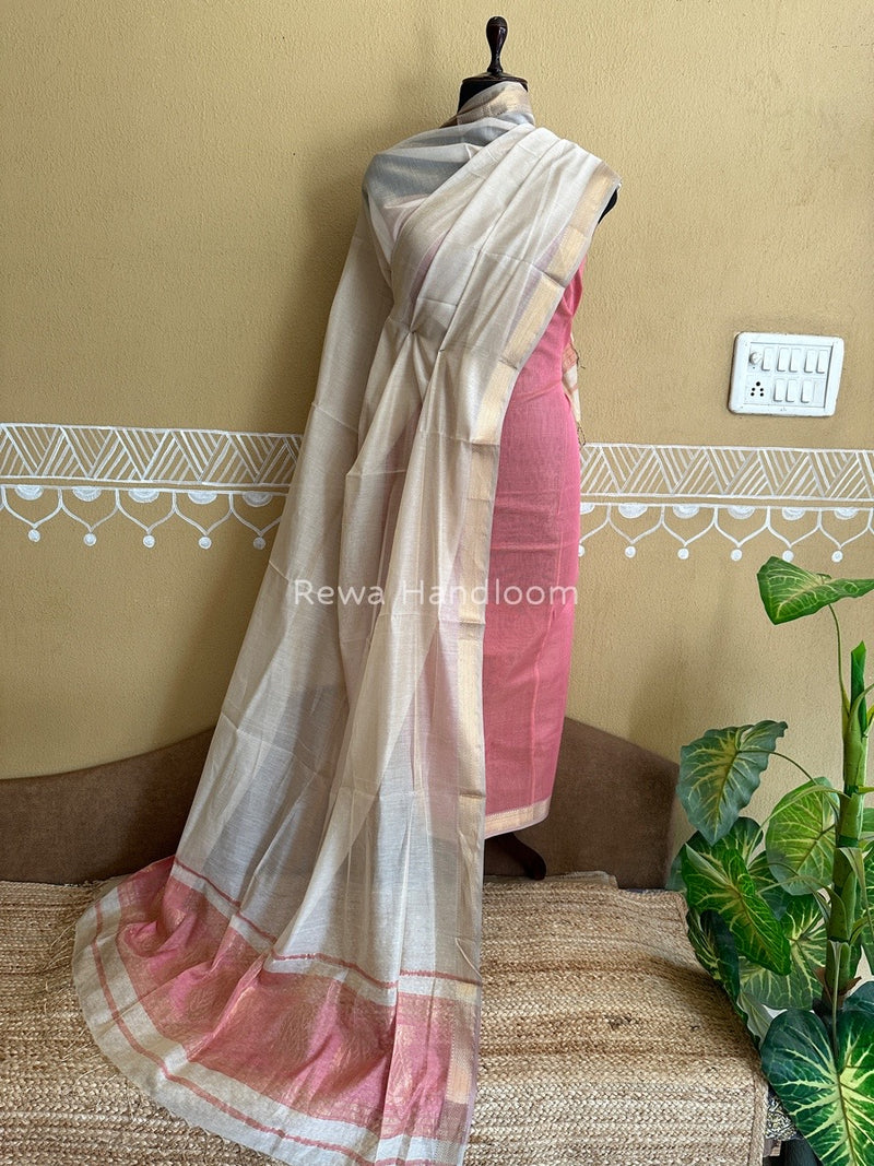 Maheshwari Tissue Buta Dress Material