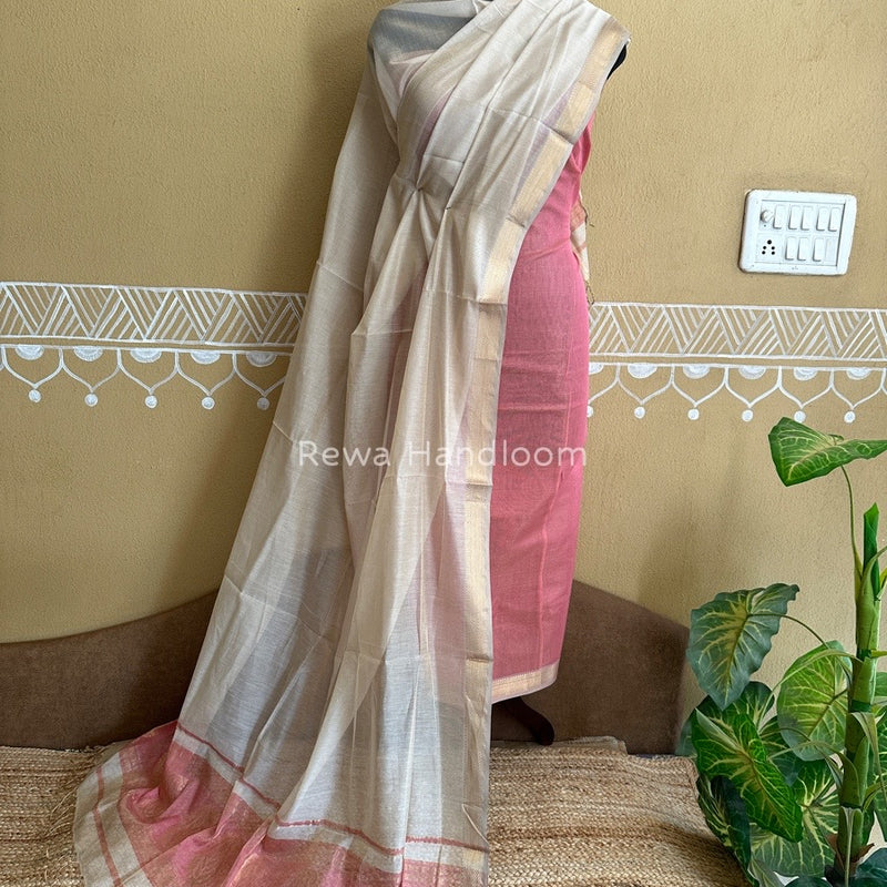 Maheshwari Tissue Buta Dress Material