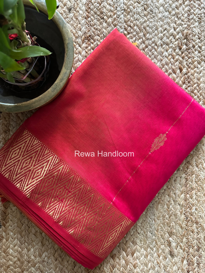 Maheshwari Rani Pink Shaded Butta Saree BLSS032