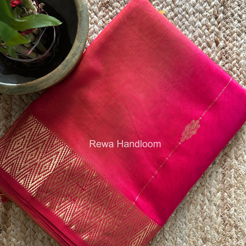 Maheshwari Rani Pink Shaded Butta Saree BLSS032