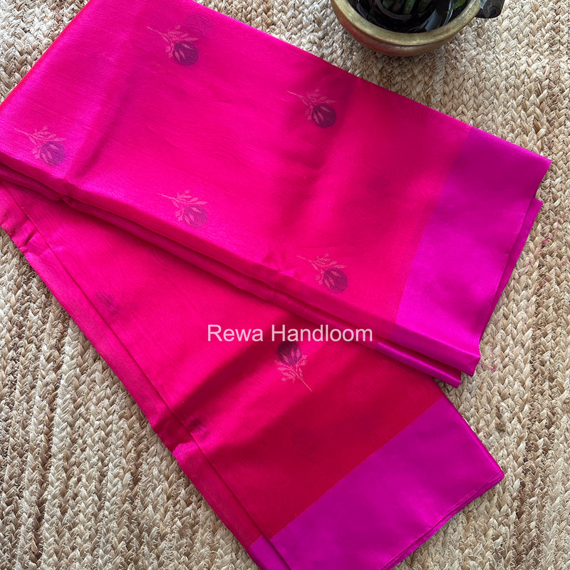 Chanderi Pattu Silk Butta Saree