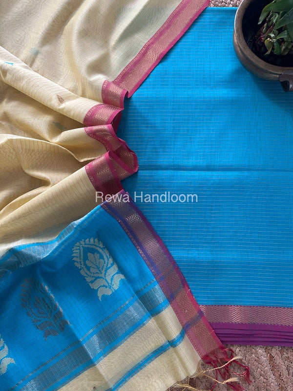 Maheshwari Motifs Top-Dupatta Set