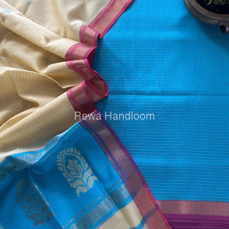 Maheshwari Motifs Top-Dupatta Set