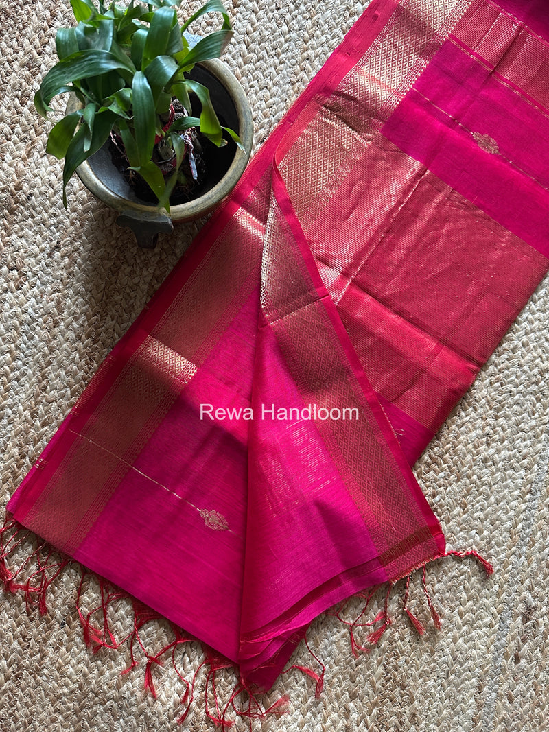 Maheshwari Rani Pink Shaded Butta Saree BLSS029
