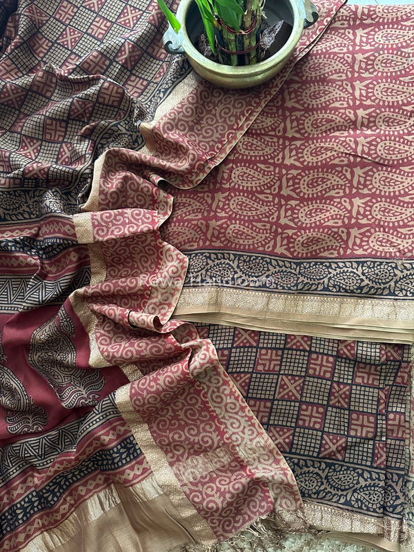Maheshwari Bagh Print Suit