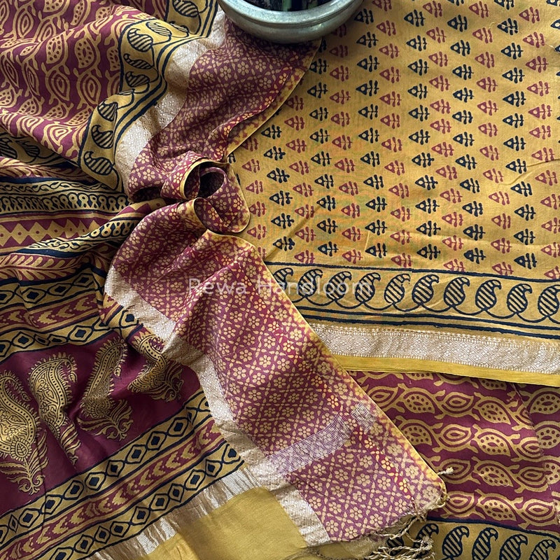 Maheshwari Bagh Print Suit