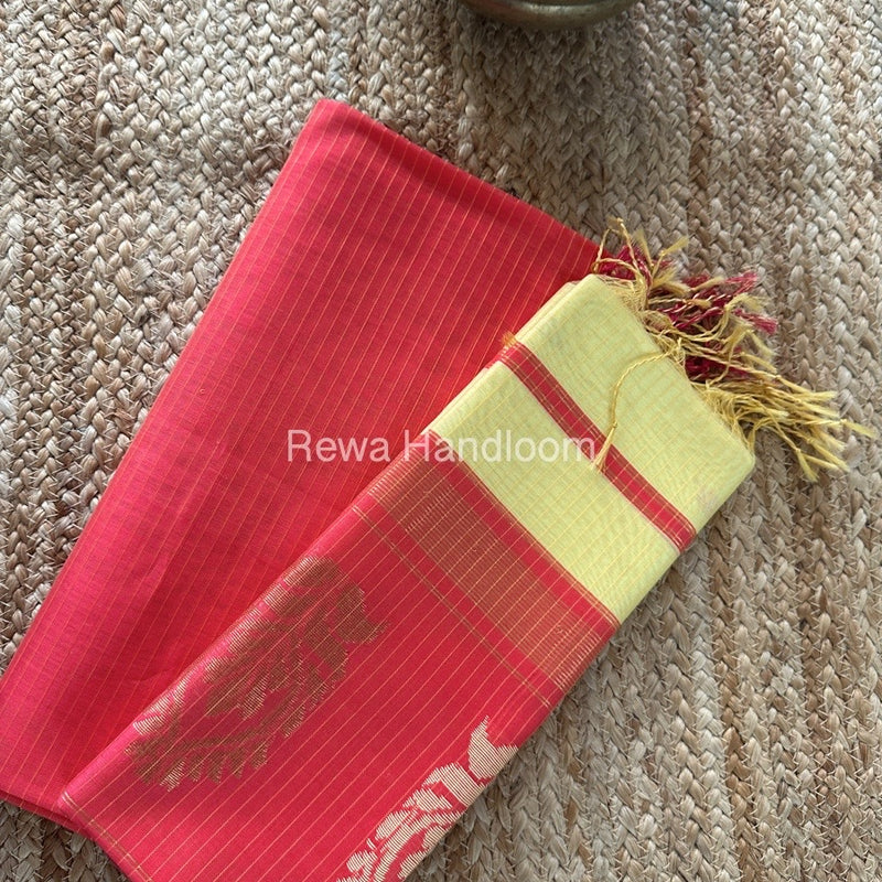 Maheshwari Top-Dupatta Set