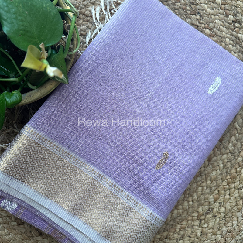  Zari Butti ~ Maheshwari Saree