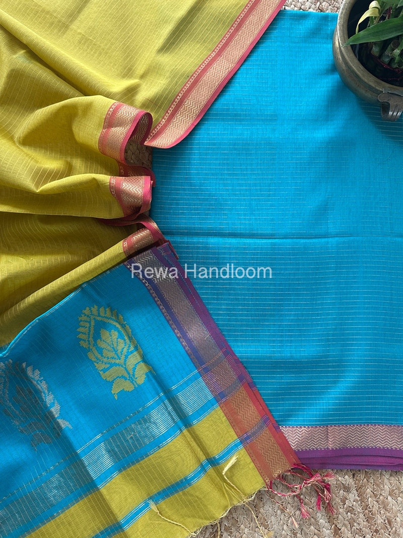 Maheshwari Motifs Top-Dupatta Set