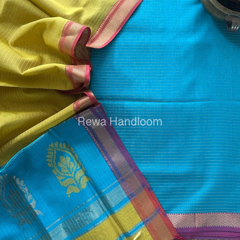 Maheshwari Motifs Top-Dupatta Set