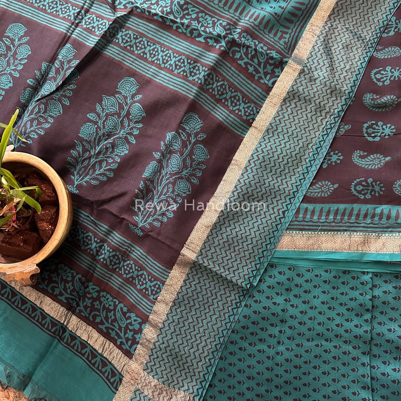  Bagh Print Suit