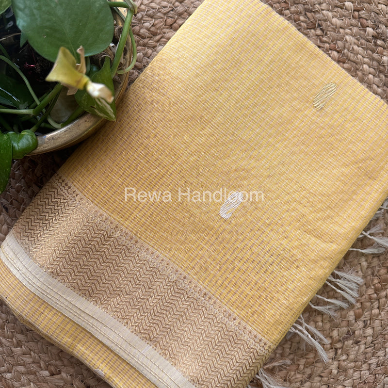 Zari Butti ~ Maheshwari Saree